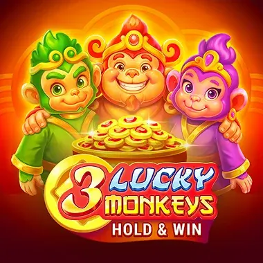 3 Lucky Monkeys Hold & Win machine à sous — Supercat Casino FR