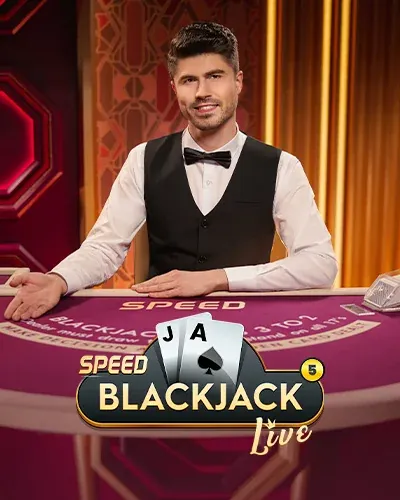 Speed Blackjack 5 - Ruby | Supercat Casino FR
